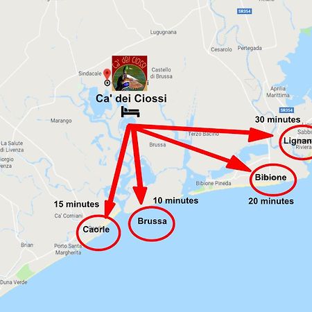 Ca Dei Ciossi Hotel Concordia Sagittaria Екстериор снимка