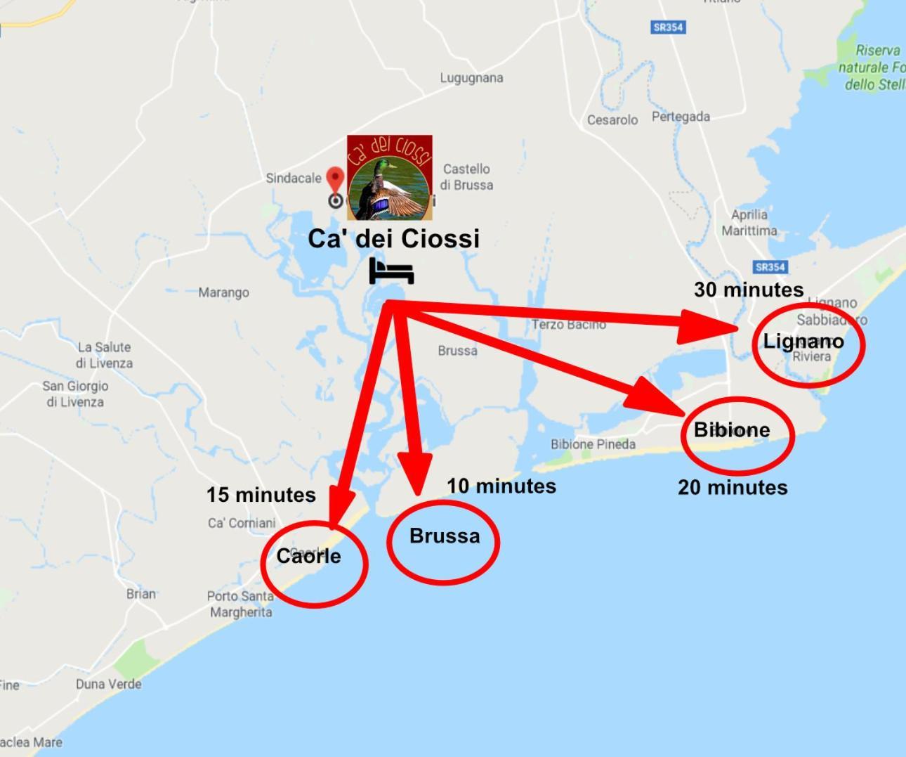 Ca Dei Ciossi Hotel Concordia Sagittaria Екстериор снимка